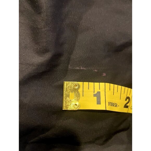 Zara Long Puffer Parka Hooded Jacket Long Sleeves Pockets Button Zip XS Black - Picture 12 of 14